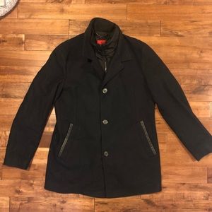Hugo boss men’s wool Jacket with liner